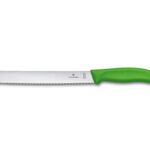 Victorinox szwajcarski nóż do chleba Swiss Classic zielony
