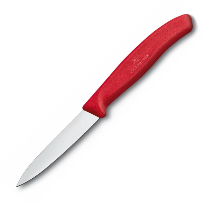 Victorinox czerwony zestaw szwajcarskich noży SWISS CLASSIC z obieraczką - obrazek 3