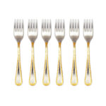 Widelczyki do ciasta - Croise Shiny Goldplated