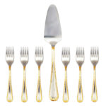 Sztućce w stylu tradycyjnym - Croise Goldplated Edge