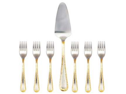 Sztućce w stylu tradycyjnym - Croise Goldplated Edge