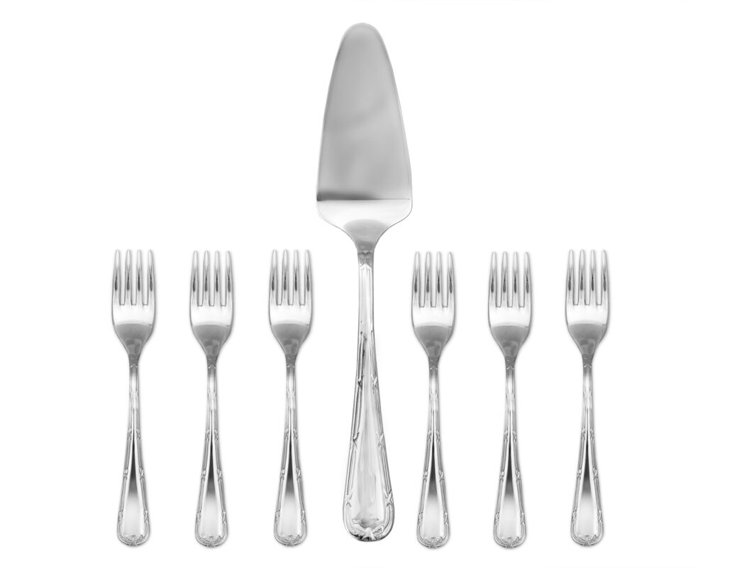 Sztućce do ciasta - Croise Shiny