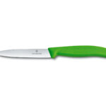 Victorinox szwajcarski nóż do warzyw i owoców, 10 cm, zielony