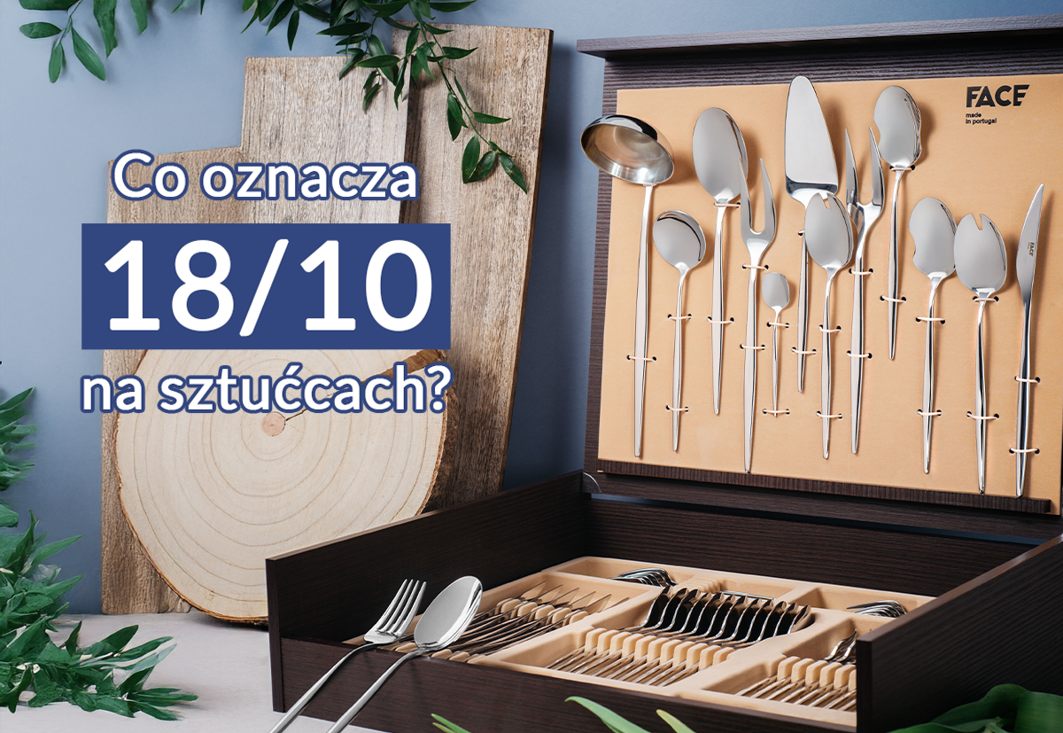 18/10 na sztućcach