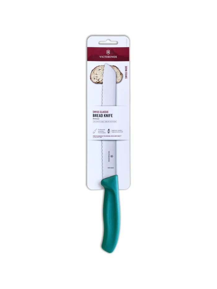Nóż do chleba Victorinox, turkusowy