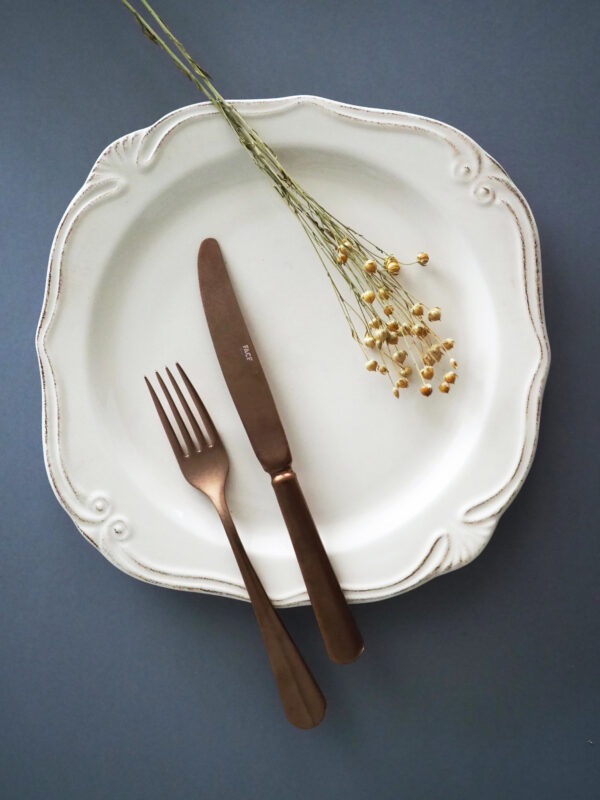 Sztućce w stylu vintage - zestaw Baguette
